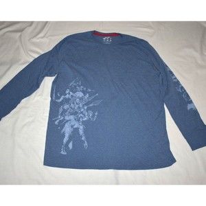 Justice League Mens Long Sleeve Shirt Sz 2XL